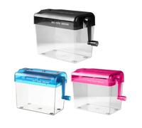 Mini - manuale a manovella per casa, scuola e ufficio, organizer da tavolo compatto per fatture, ricevute e lettere, funzionamento silenzioso per studenti, insegn