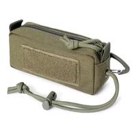 Mini marsupio MOLLE - Marsupio da trasporto quotidiano in nylon 1000D | sacco multiuso per caccia, escursionismo, campeggio | Organizer per telefono/portafoglio/chiavi (Green)