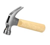 Mini Martello da Carpentiere a Zampa, Nailing Claw Hammer | Impugnatura Corta in Metallo e Legno, per Chiodi Antiscivolo, Uso in Falegnameria e Cantieri