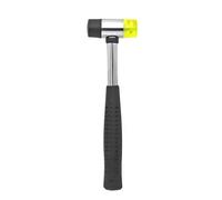 Mini martello Martello con testa in nylon Attrezzo manuale Manico antiscivolo Gomma di utilizzata come artigianato gioielli in plastica legno Per la lavorazione del legno(30mm)