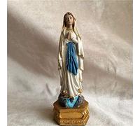 Mini Mary Statue Christ Sculpture Religious Statuette Figurina Decor cattolica Gift Casa Domanda Ornamento del Soggiorno per Catholics, Una Collezione d'Arte
