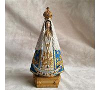 Mini Mary Statue Christ Sculpture Religious Statuette Figurina Decor cattolica Gift Casa Domanda Ornamento del Soggiorno per Catholics, Una Collezione d'Arte