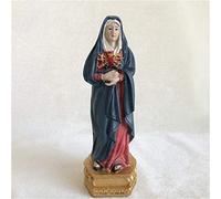 Mini Mary Statue Christ Sculpture Religious Statuette Figurina Decor cattolica Gift Casa Domanda Ornamento del Soggiorno per Catholics, Una Collezione d'Arte