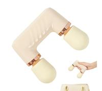 Mini Massaggiatore a Percussione,Massaggio polpacci a doppia testa - Massaggiatore a percussione per tessuti profondi,per Donne Uomini Lavoratori Professionisti Impegnati Viaggiatori Amanti