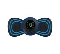 Mini Massaggiatore Cervicale, 8 Modalità e 19 Intensità Massaggiatore Elettrico per Collo con Display Digitale e Ttelecomando, per Addome, Braccia, Gambe e Schiena