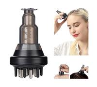 Mini massaggiatore per cuoio capelluto, applicatore per cuoio capelluto, pettine mini applicatore per olio per capelli, massaggiatore per capelli, liquido, radice come siero, pennello applicatore per