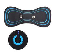 Mini Massaggiatore per il Collo Cuscinetti per Massaggio Al Meridiano Cervicale Sollievo Dal Dolore Patch per Stimolatore Muscolare EMS(Batteria (consegnata senza batteria))