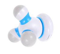 Mini Massaggiatore per il Corpo Portatile USB Elettronico, Massaggiatore Elettrico Portatile per Collo e Spalle Tre Punti di Agopressione, Ottimale per Schiena, Cervicale, Braccia e Gambe
