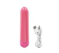 Mini massaggiatore vibrante portatile, livelli regolabili, portatile | ABS e silicone, a batteria, modello Z26, una unita, strumento per relax personale(Z26-RD)