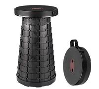 Mini Max Stool - Sgabello pieghevole, colore: Nero/Grigio