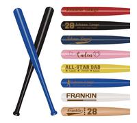 Mini mazze da baseball personalizzate Mazza da baseball personalizzata in legno 18 pollici Tee Ball Coach Team Training Games regalo inciso