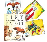 Mini Mazzo Di Carte Esoteriche TINY UNIVERSAL WAITE TAROT Nuovo Us Games Systems