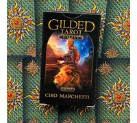 Mini Mazzo Di Carte Gilded Tarot Royale Llewellyn Ciro Marchetti Nuovo