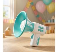 Mini Megafono Giocattolo Interattivo Mini Megafono Musicale per Festa, Bambini