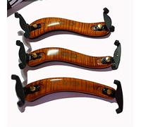 mini mentoniera per violino, 1/2 1/4 4/4 Supporto for spalla regolabile for violino in acero Sordina for esercitarsi con il violino(1/4 1/2)