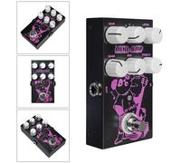 Mini Metal Design Pedale 9 Effetti Preamplificatore Classico Ottima Riproduzione