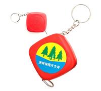 Mini metro a nastro in acciaio | metro a nastro retrattile - portachiavi righello portachiavi con alta precisione per la rimozione degli uomini attrezzi da giardino