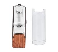 Mini Metronomo Meccanico, velocità Regolabile Portatile Tradizionale Pendulum Time Keeper Incidatore per il Violino della Chitarra del Piano Ukeulele (Nature Wood Color)