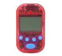 Mini metronomo portatile, digitale multifunzionale per il rilevamento del tempo, adatto per pianoforte, violino, chitarra, batteria (rosso)