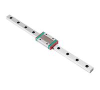 Mini MGN12H Guida di Scorrimento Lineare, Guida Cuscinetto Lineare con Blocco per Stampante 3 Dimensionale CNC Fai Te(250mm)