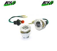 Mini Micro Frecce Indicatori di direzione da Carena 12V/10W Moto Scooter Auto