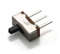 mini Micro Interruttore, interruttore commutatore, Confezione da 10 interruttori a levetta SS12D00 SS12D00G3 3 pin On Off 1P2T 2 posizioni lunghezza maniglia 4 mm(10PCS Straight foot)