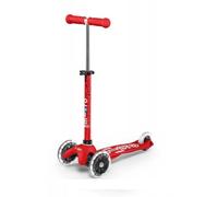 Monopattino Micro Mini Deluxe Led Rosso