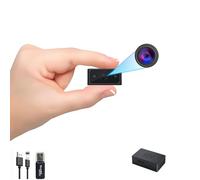 Mini micro telecamera nascosta, 1080p HD, telecamera di sicurezza domestica con registrazione di rilevamento del movimento, sensore di gravità e visione notturna senza WiFi.
