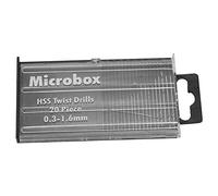 Mini Micro Twist Drill Bit in acciaio ad alta velocità Set lavorazione CNC di precisione per circuiti stampati in legno e plastica 20 pezzi 0,3 mm a 1,6 mm