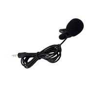 Mini microfoni da 3,5 mm per studio vocale, tubo esterno ben abbinato con clip attiva per altoparlanti per PC desktop laptop