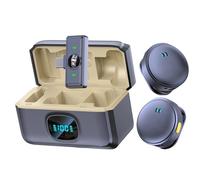 Mini Microfono Clip, Riduzione Rumore e Speaker per Audio Portatile | Mini Microfono Wireless Per Vlog Video Musica Riprese Social Live Streaming Podcast Riunioni Registrazione Vocale