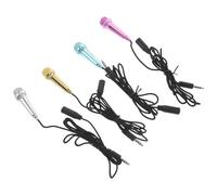 Mini microfono da 4 pezzi: microfono a condensatore vocale cablato per