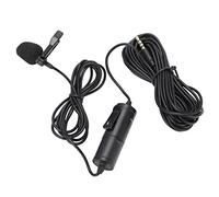 Mini Microfono Esterno Cablato da 3,5 Mm, Microfono a Condensatore Lavalier Professionale Esterno con Custodia Video per La Registrazione