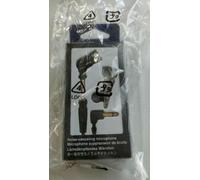 Mini microfono mono con cancellazione del rumore OLYMPUS ME52W Tie-Clip nero