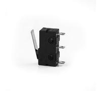 Mini microinterruttore di finecorsa NO NC 3 pin terminali PCB SPDT 5 A 125 V 250 V 29 mm leva ad arco a rullo a scatto microinterruttori a pressione 20 pezzi(KW12-16mm)