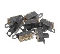 mini microinterruttore, interruttore a levetta, Interruttore a levetta scorrevole SPDT 50 V 0,5 A, on-off, SS12F15G4, maniglia da 4 mm, rame, confezione da 10/20/30 pezzi(30PCS)
