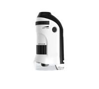 Mini Microscopio 2 Pezzi 60-135X, Osservazione Batterica Portatile | I batteri possono essere visualizzati in alta definizione e ad alto ingrandimento(Black)