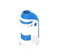 Mini Microscopio 2 Pezzi 60-135X, Osservazione Batterica Portatile | I batteri possono essere visualizzati in alta definizione e ad alto ingrandimento(Blue)