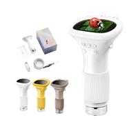 Mini microscopio digitale 2026 per bambini, 1000 x microscopio portatile USB, fotocamera HD tascabile per studenti, laboratorio, esperimenti scientifici, strumento STEM educativo bianco