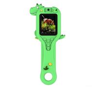 Mini microscopio educativo giocattolo scientifico 600X per bambini dai 4 ai 12 anni per promuovere l'apprendimento e la curiosità sulla natura (verde)