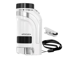 Mini microscopio - Giocattolo didattico STEM, strumento di ingrandimento portatile | Mini Science Discovery Digiscope, attrezzatura educativa per l'esplorazione della natura per ragazzi e ragazze