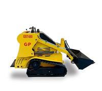 Mini minipala cingolata personalizzata - Carico massimo 400 kg, secchio da 0,12 metri cubi, motore bicilindrico Rato R740 con UE