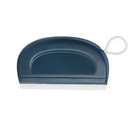 Mini Mirror Squeegee - Non-Scratch, Streak-Free, All-Purpose Household | Soft Rubber Blade With Absorbent Microfiber Strip, Comfort-Grip Ergonomic Handle For Windshield Door Sink Counter Home