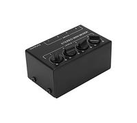 Mini Miscelatore Stereo Passivo - Distribuzione della Linea Audio a 4, Potenziometri Regolabili, per Lettore CD, Computer, Tablet con Controllo Semplice