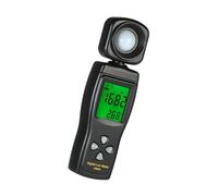 Mini misuratore di luce digitale con display LCD, illuminometro portatile, luminometro, fotometro, luxmetro, misuratore di luce 0-200000 Lux Casa e ufficio