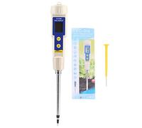 Mini Misuratore Digitale di EC del Suolo Portatile, Tester di Salinità per Giardino Interno ed Esterno, 28.6cm - Misurazione Precisa, Display LCD, Strumento Leggero per Piante e