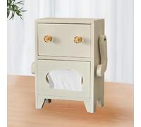 Mini mobiletto portaoggetti con cassetto a forma di robot per collana,