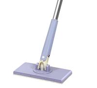 Mini mocio con cambio automatico del panno, mini mocio a mani libere compatibile con asciugamani per il viso, mini mocio a mani libere con testa rotante a 360°, compatibile con asciugamani o salviette