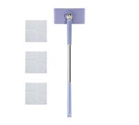 Mini mocio | Mini mocio con cambio panno, lunghezza 70 cm, compatibile con asciugamani per il viso, pulitore per pavimenti per la pulizia della casa, appartamento e bagno