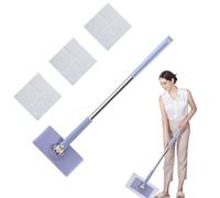 Mini mocio | Mini mocio con cambio panno, lunghezza 70 cm, compatibile con scopa asciugamani per il viso per la pulizia della casa del bagno della cucina